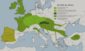 Kerngebiet der Kelten war die Mitte von Europa